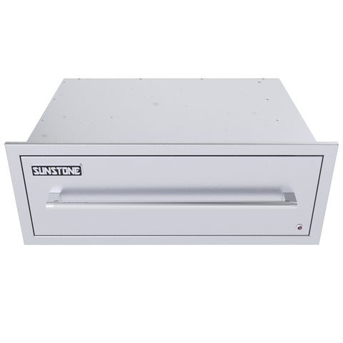 SUNSTONE METAL PRODUCTS 30" ELECTRICAL 110V WARMING DRAWER SAP30WDPRO