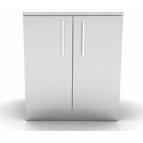 Sunstone 30″ Full Height Double Door Base Cabinet w/Two Shelves & Door Pockets – SBC30FDD