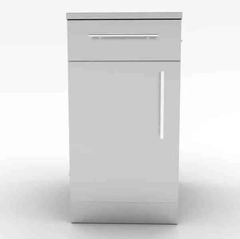 Sunstone 18″ Left Swing Door Cabinet w/Top Drawer & Shelf – SBC18CSDL